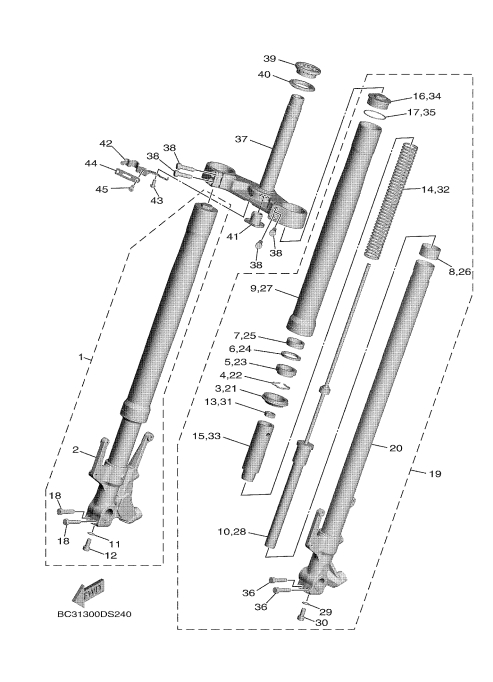 24 FRONT FORK