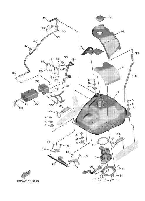 25 FUEL TANK