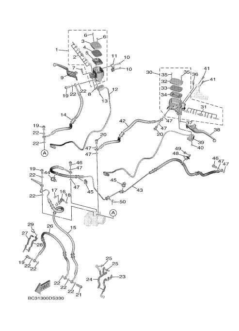 33 FRONT MASTER CYLINDER