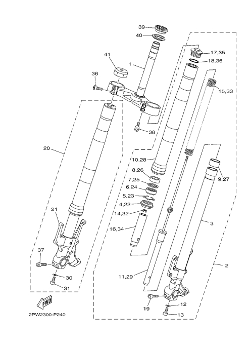 24 FRONT FORK