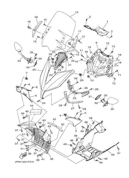 37 WIND SHIELD