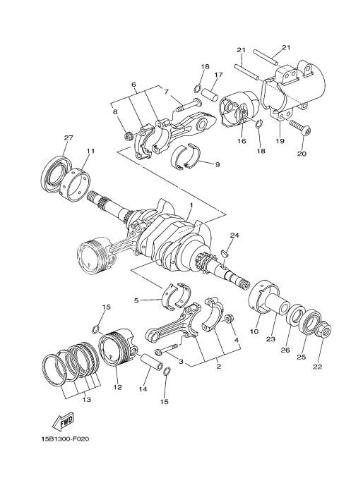 2 CRANKSHAFT & PISTON.