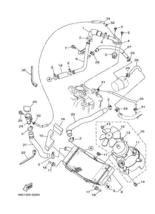 6 RADIATOR & HOSE.