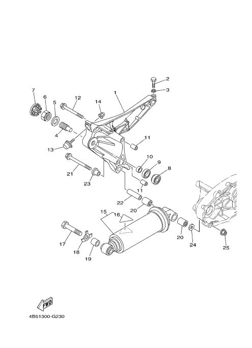 23 REAR ARM & SUSPENSION